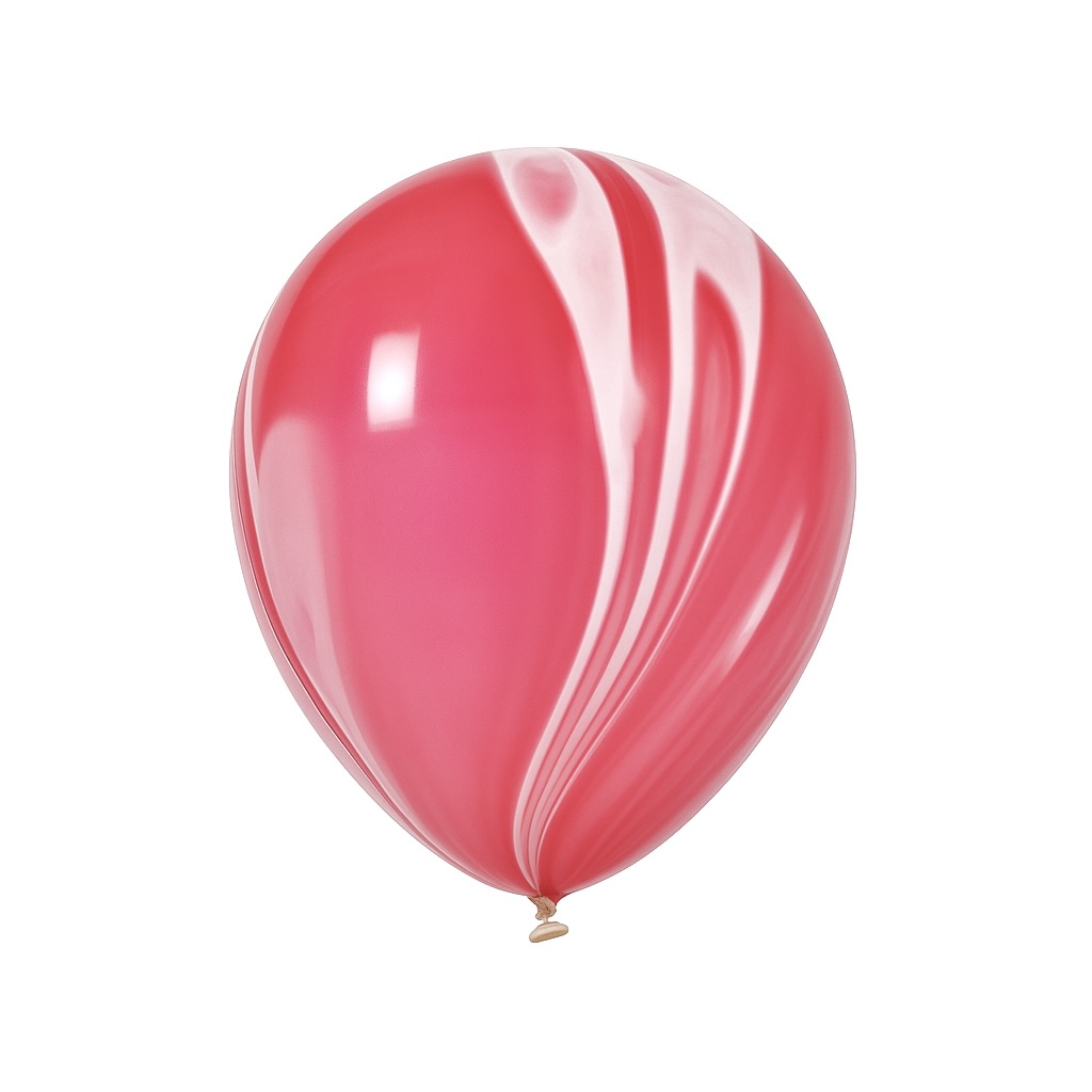100ct, 12in, Red Agate Latex Balloons
