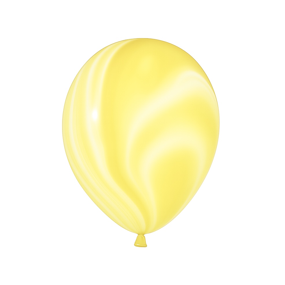 100ct, 12in, Yellow Agate Latex Balloons