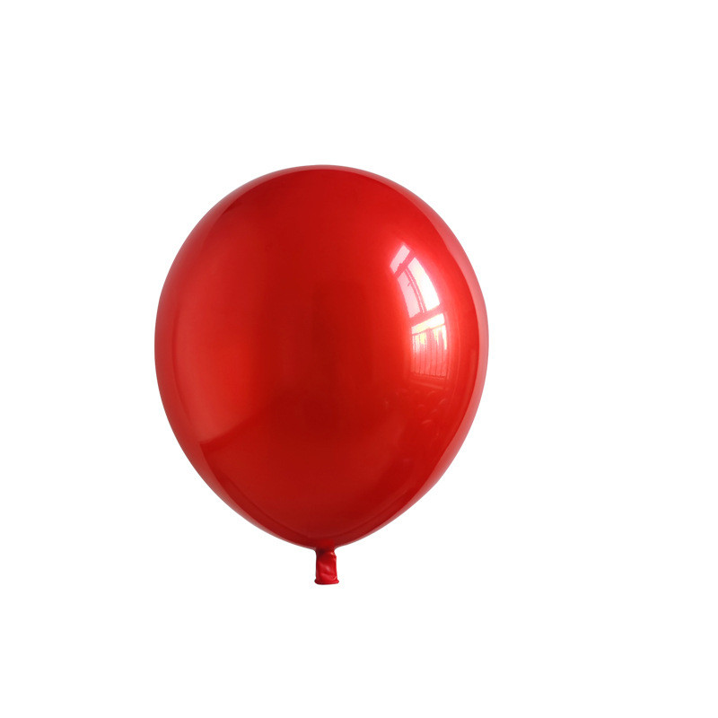 50ct, 12in, Neon Red Double Layer Latex Balloons