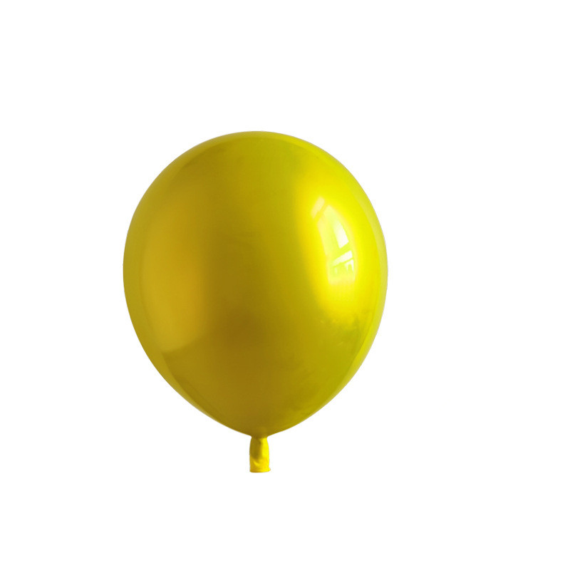 50ct, 12in, Neon Yellow Double Layer Latex Balloons
