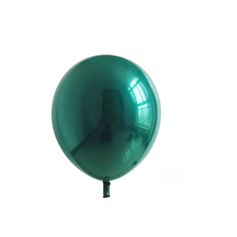 50ct, 12in, Neon Dark Green Double Layer Latex Balloons