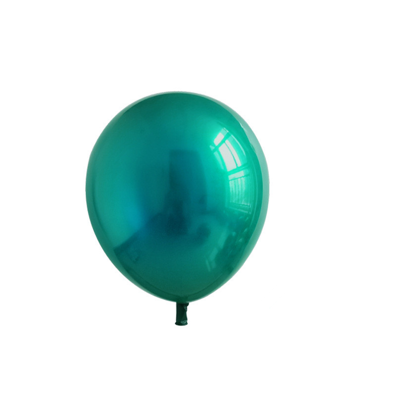 50ct, 12in, Neon Aqua Blue Double Layer Latex Balloons