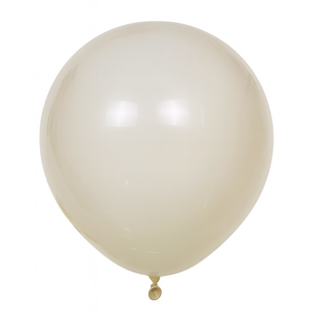 100ct, 12in, Vintage Sand White Latex Balloons