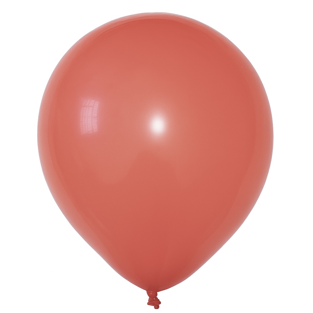 100ct, 12in, Vintage Orange Latex Balloons