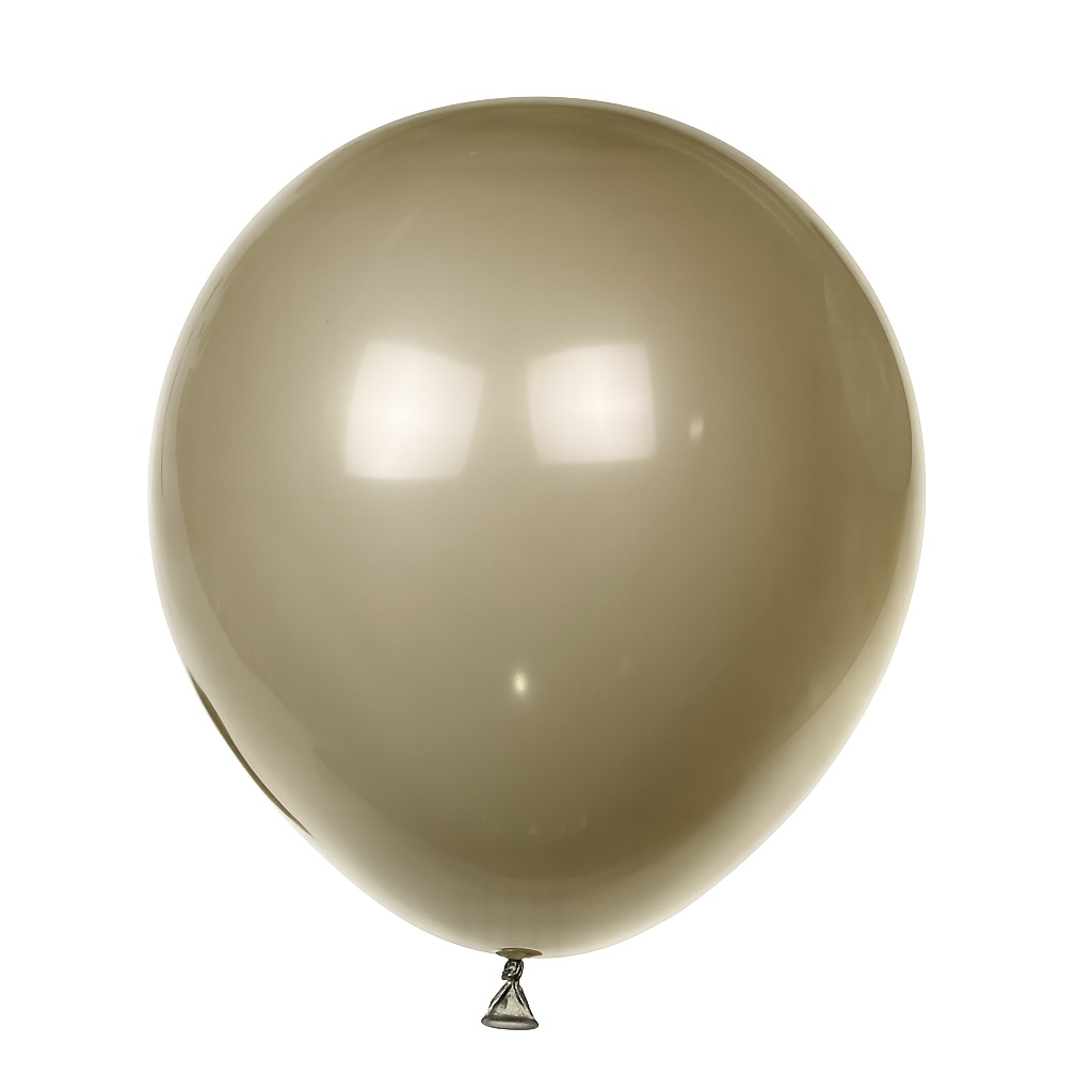 100ct, 12in, Vintage Pencil Grey Latex Balloons