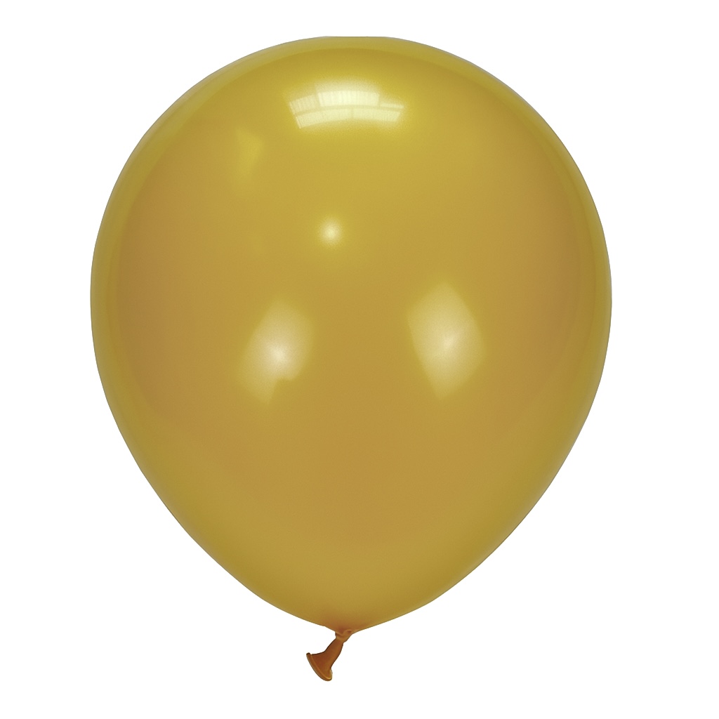 100ct, 12in, Vintage Mustard Latex Balloons