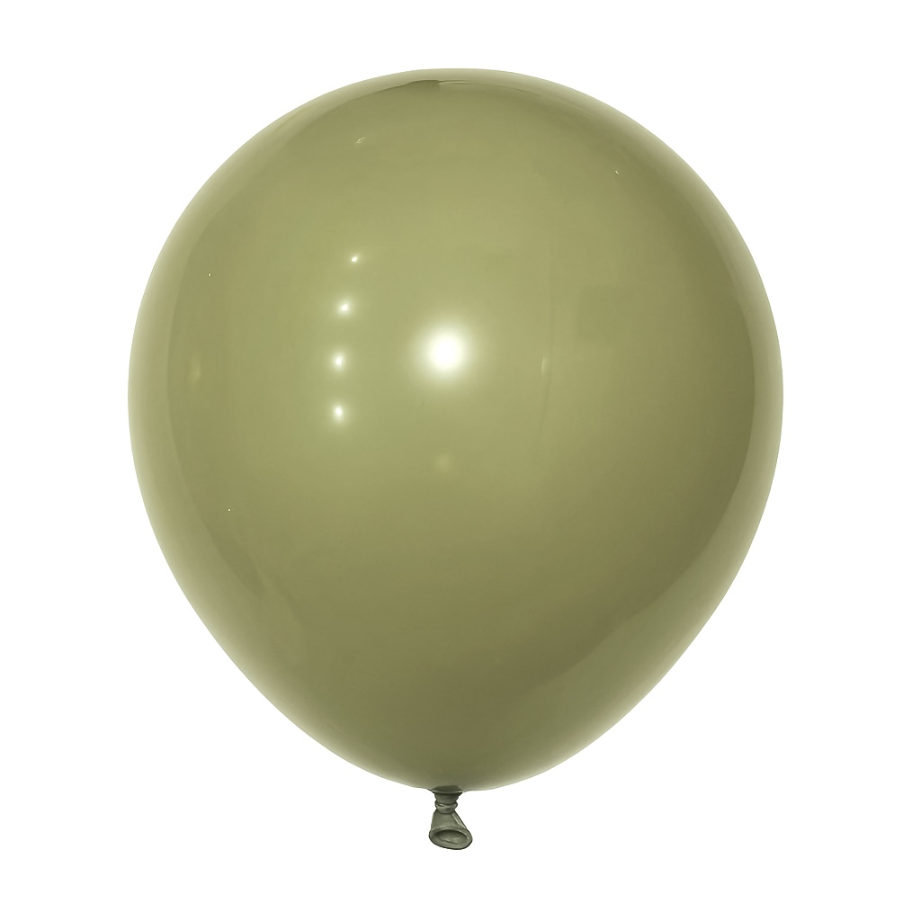 100ct, 12in, Vintage Avocado Latex Balloons