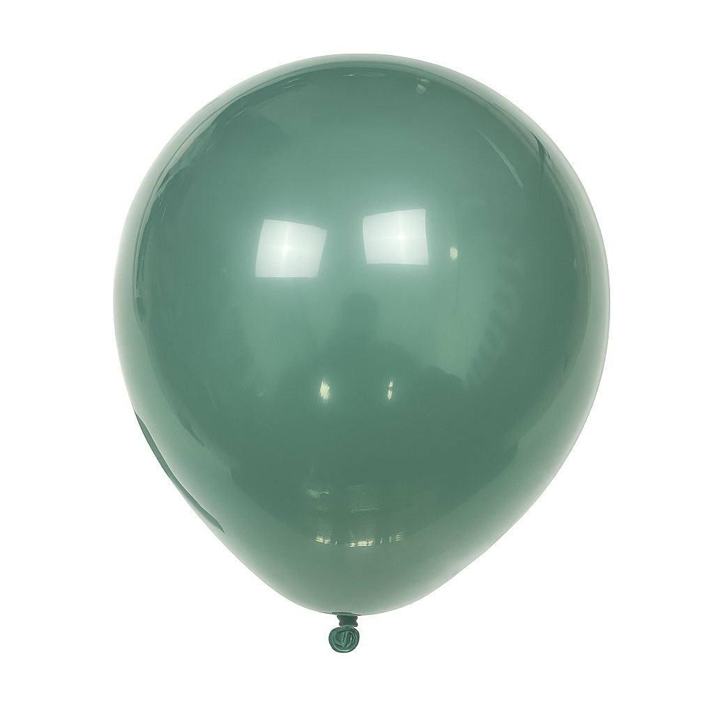 100ct, 12in, Vintage Lake Blue Latex Balloons