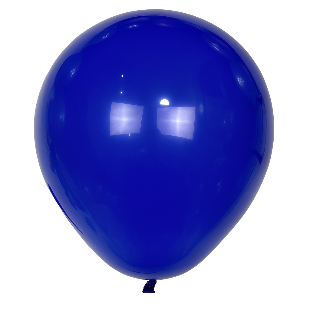 100ct, 12in, Vintage Klein Blue Latex Balloons