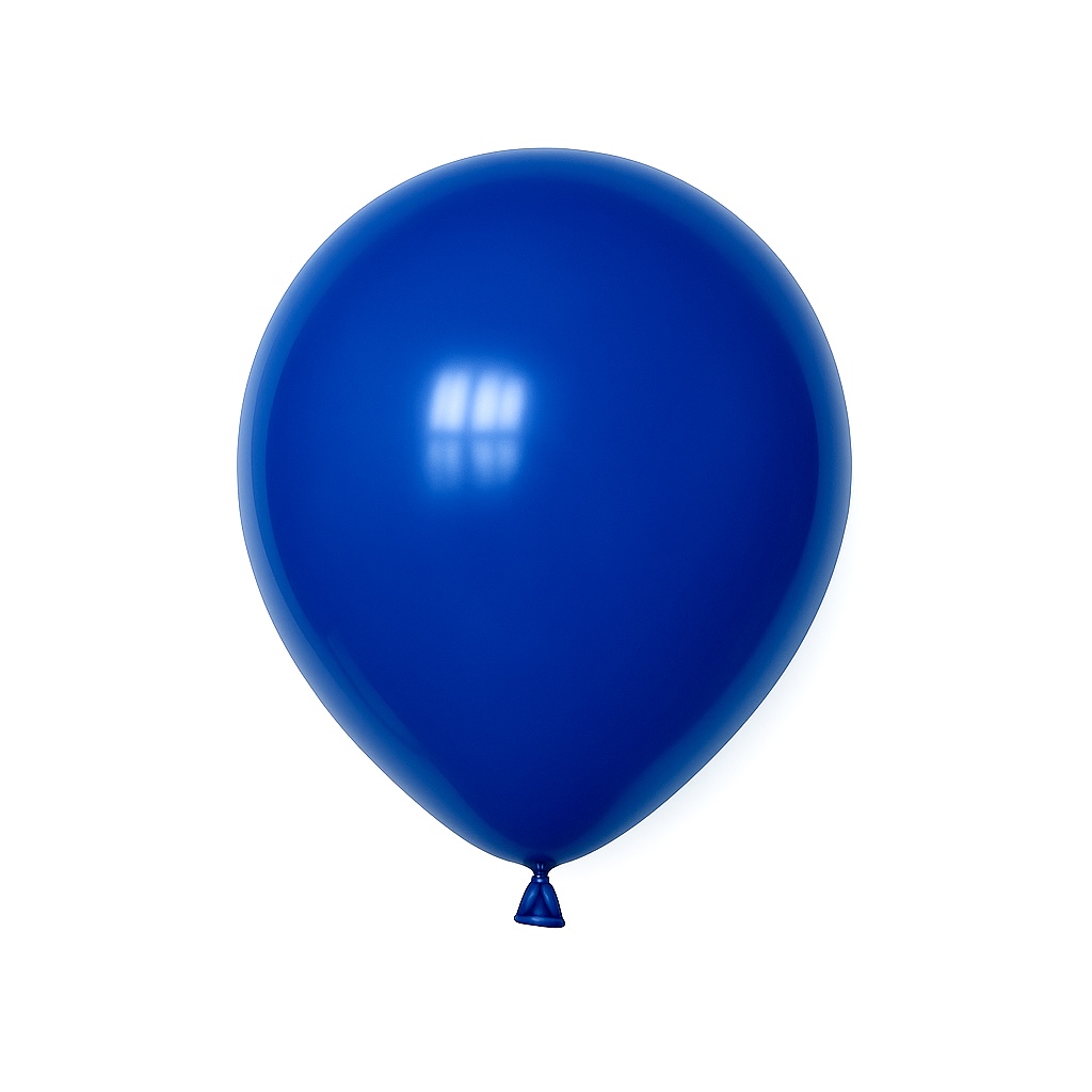 100ct, 12in, Vintage Royal Blue Latex Balloons