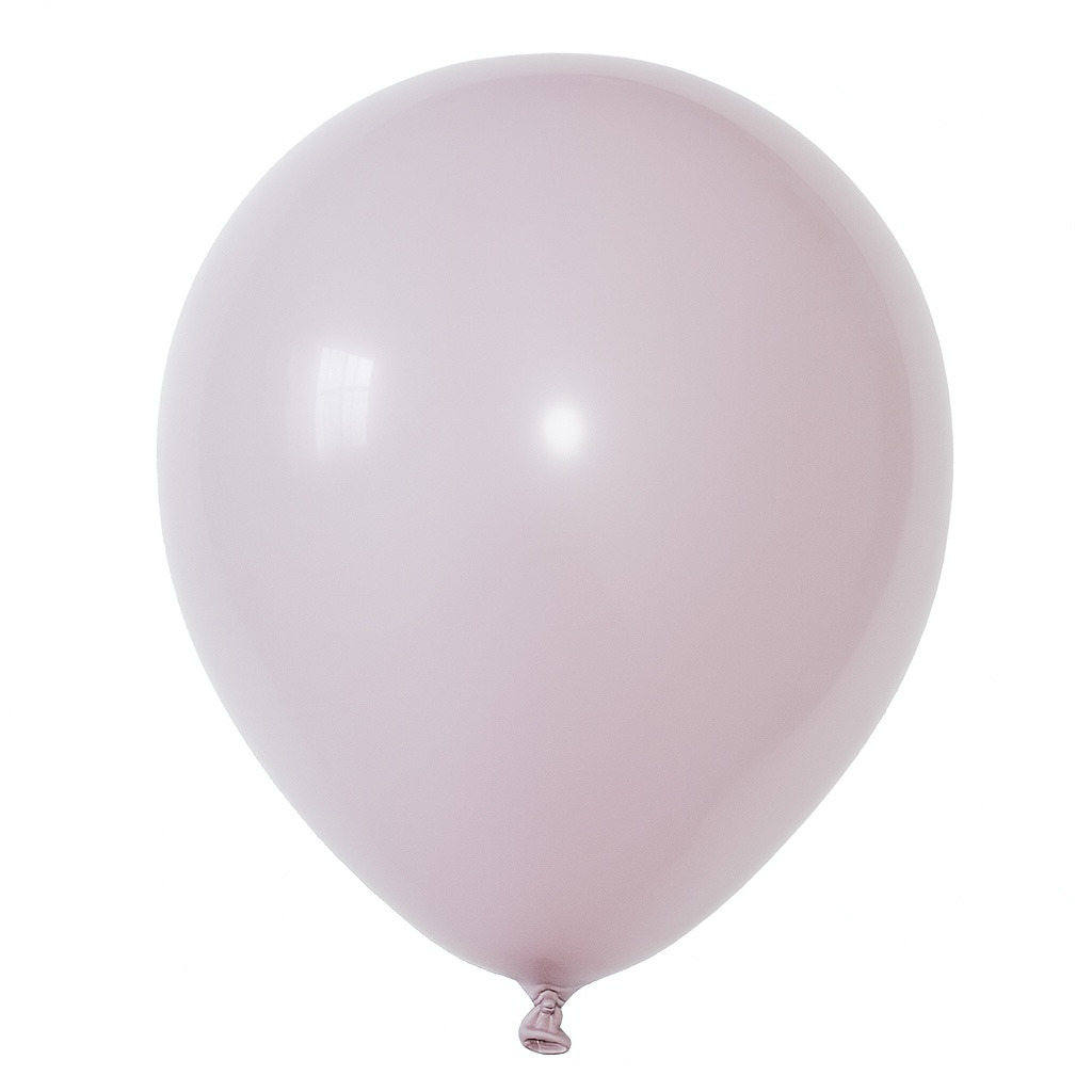 100ct, 12in, Vintage Grey Pink Latex Balloons