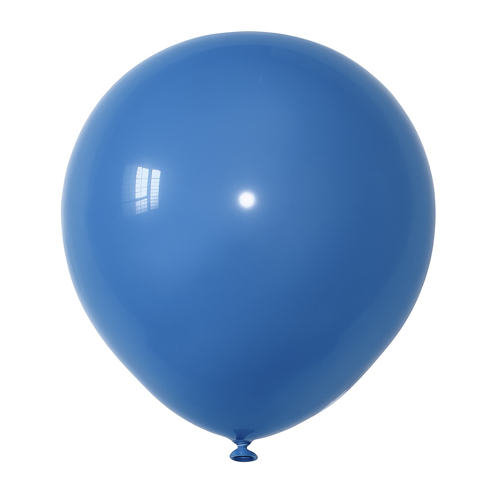 100ct, 12in, Vintage Demin Blue Latex Balloons
