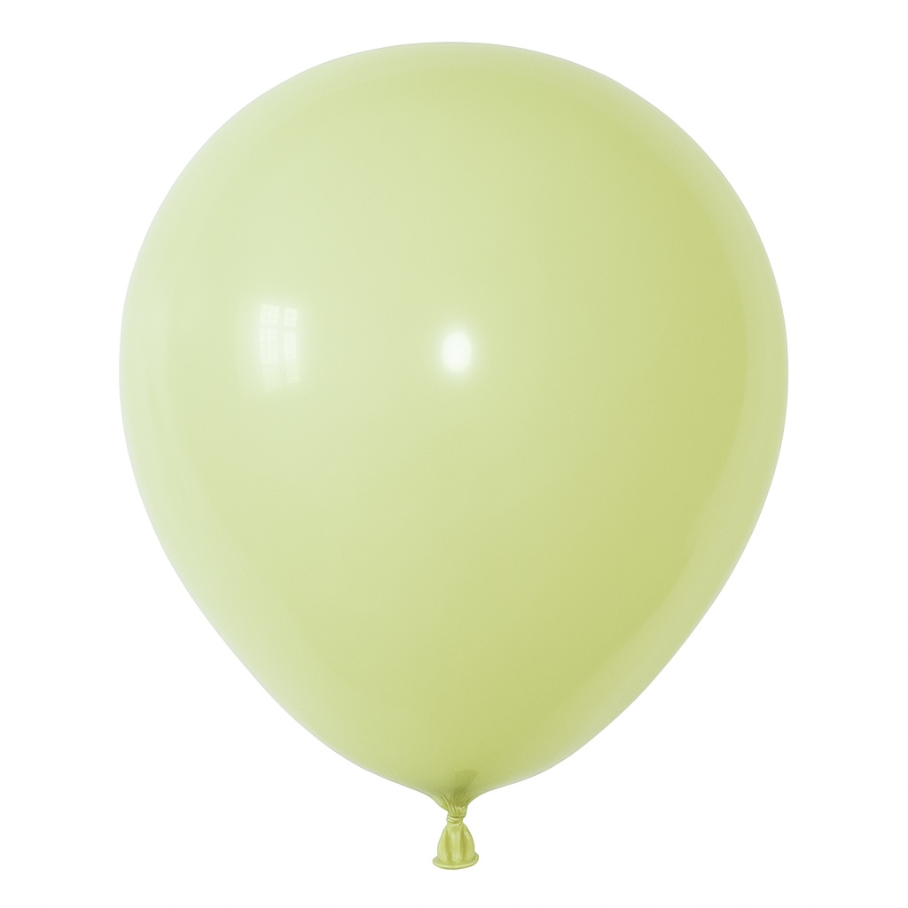 100ct, 12in, Vintage Moon Green Latex Balloons