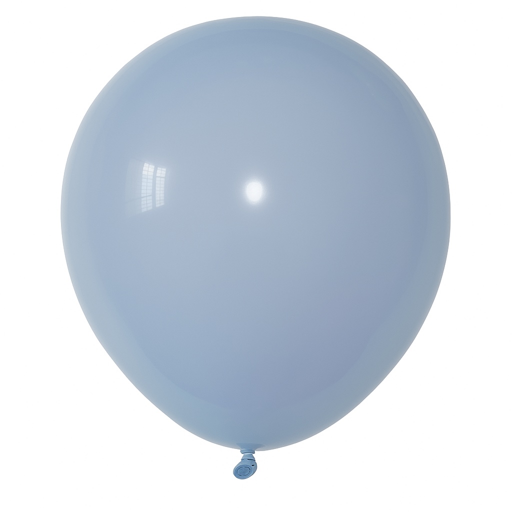 100ct, 12in, Vintage Misty Blue Latex Balloons