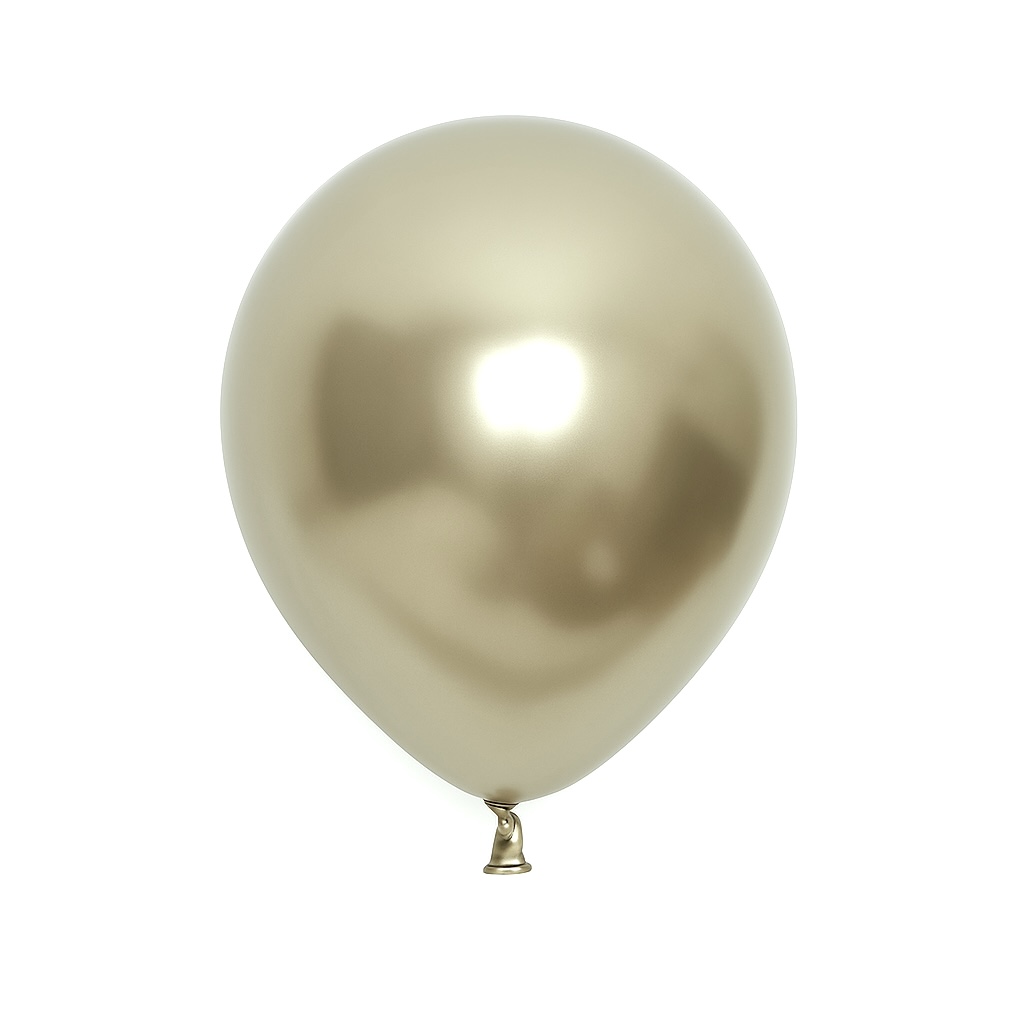 50ct, 12in, Metallic Sand Gold Latex Balloons