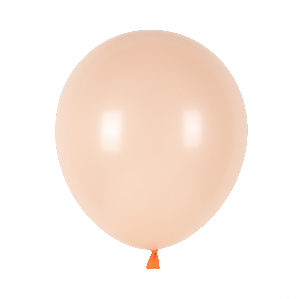 100ct, 12in, Pastel Orange Latex Balloons