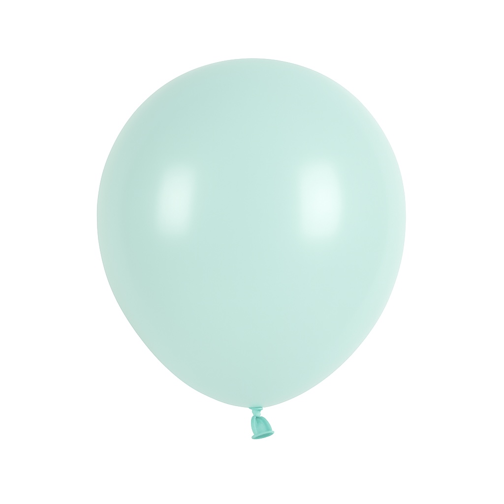 100ct, 12in, Pastel Tiffany Blue Latex Balloons