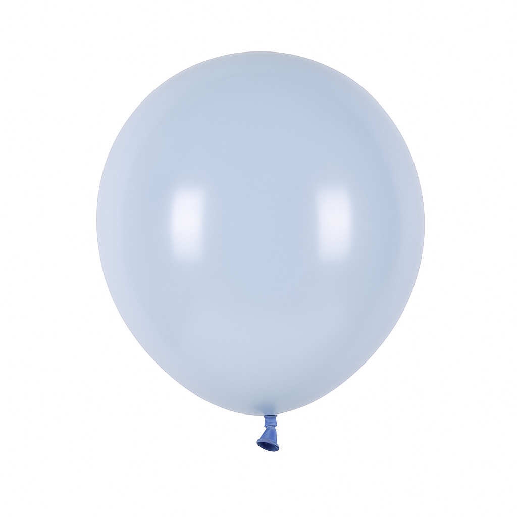 100ct, 12in, Pastel Blue Gray Latex Balloons