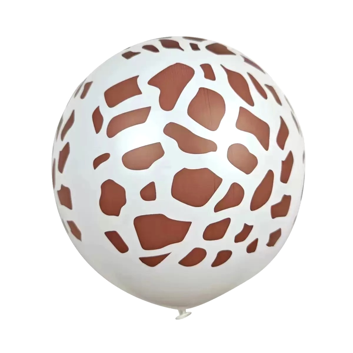 100ct, 12in, Deer Printed White latex balloons