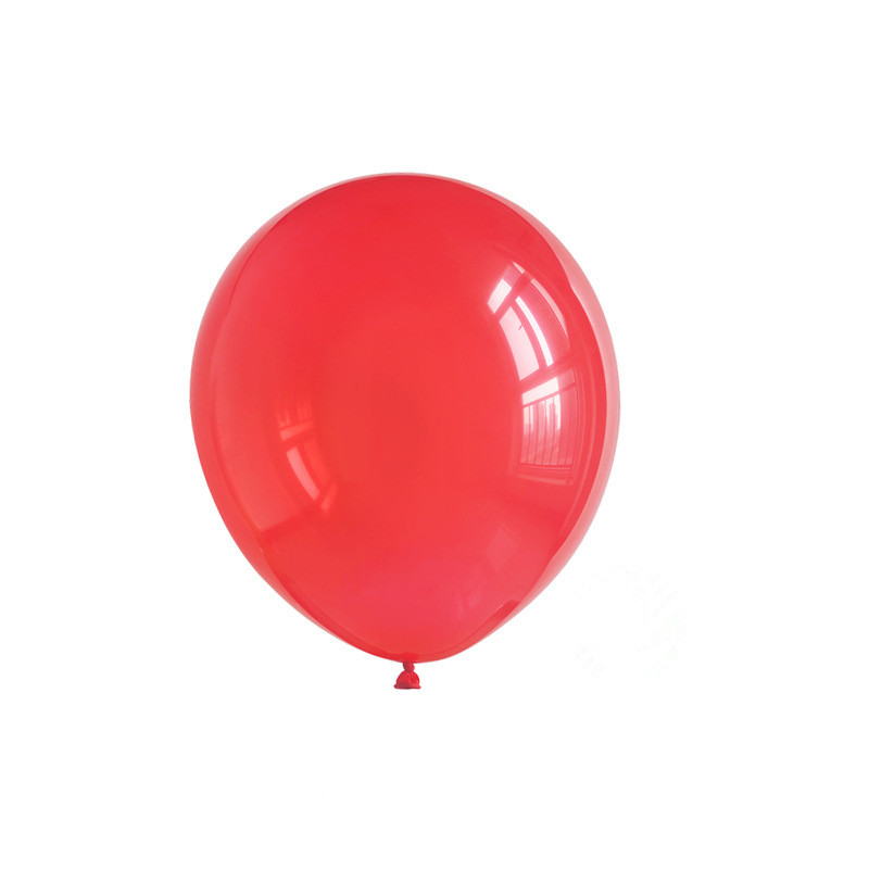 100ct, 12in, Jewel Red Crystal Latex Balloons