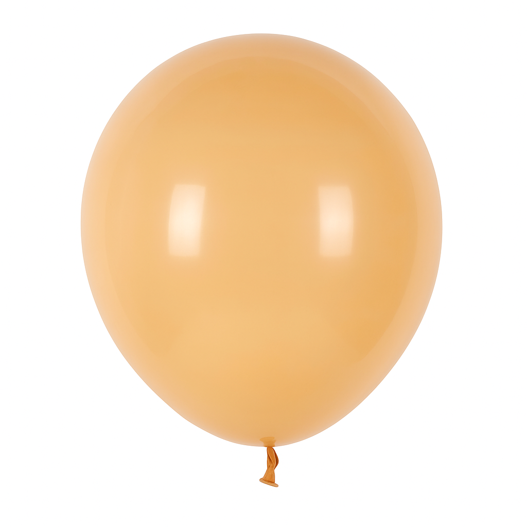 100ct, 12in, Matte Nude Latex Balloons