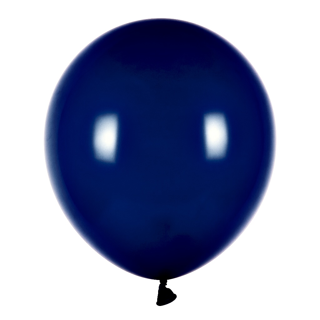 100ct, 12in, Matte Night Blue Latex Balloons