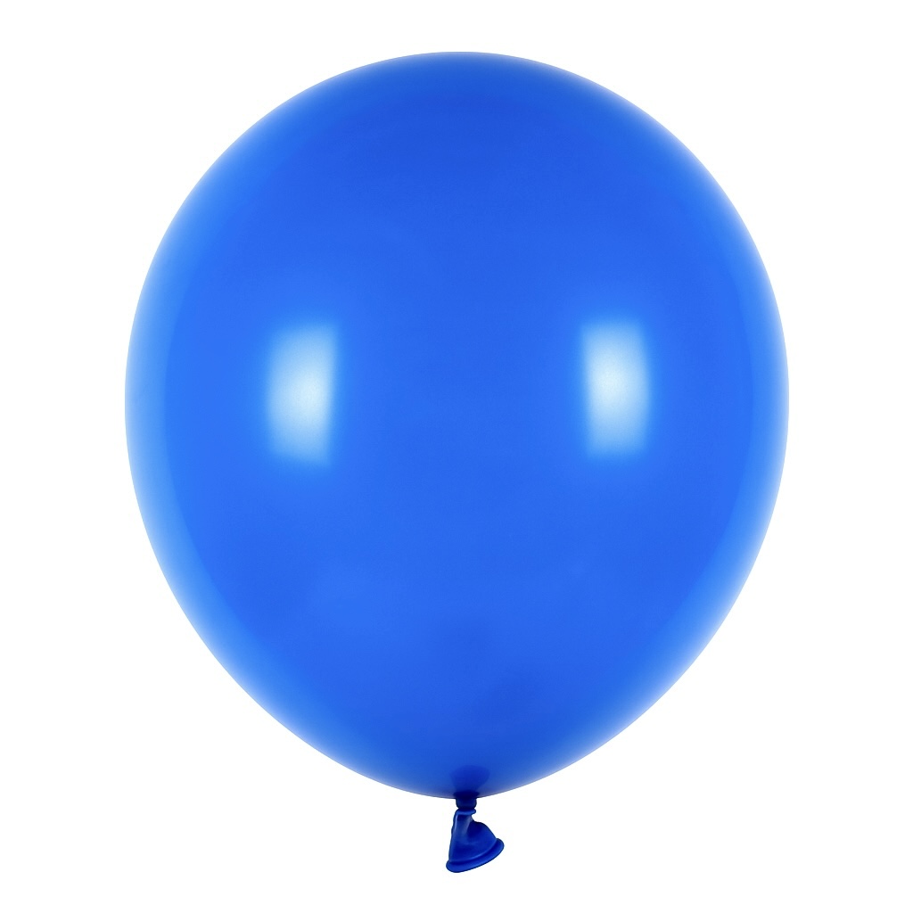 100ct, 12in, Matte Blue Latex Balloons