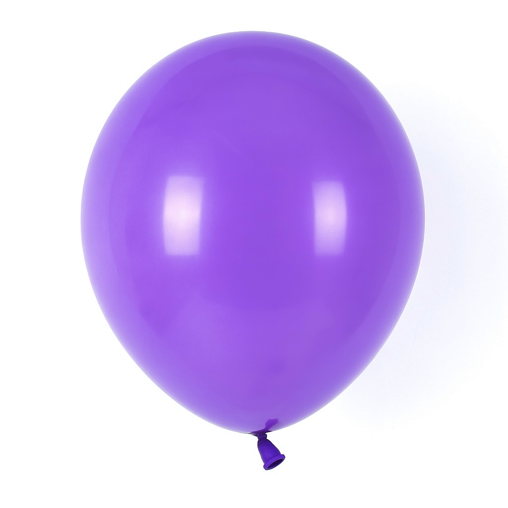 100ct, 12in, Matte Purple Latex Balloons