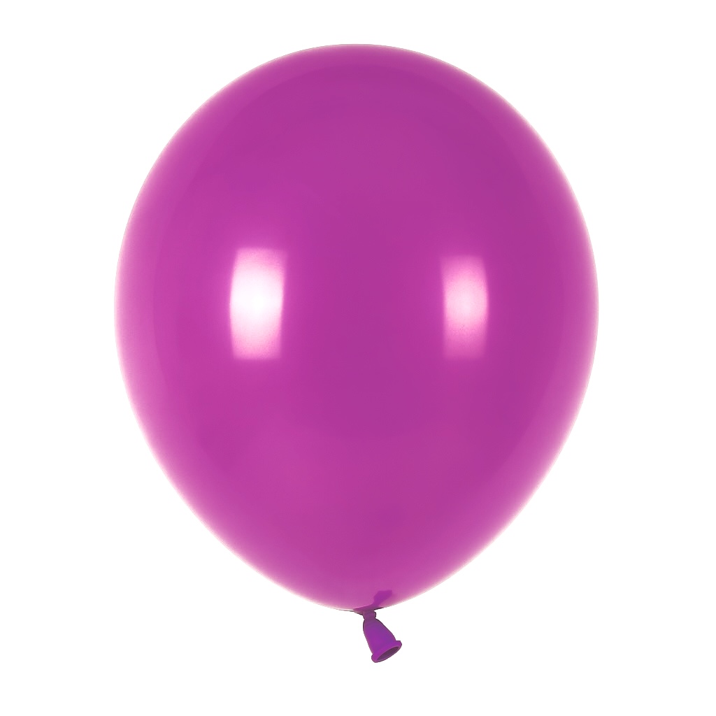 100ct, 12in, Matte Pitaya Fuchsia Latex Balloons
