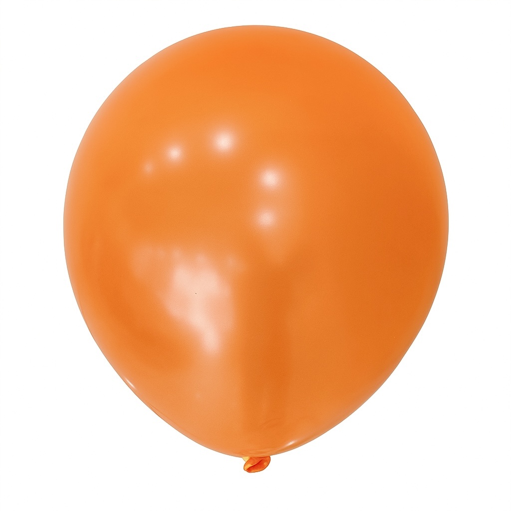 100ct, 12in, Pearl Orange Latex Balloons