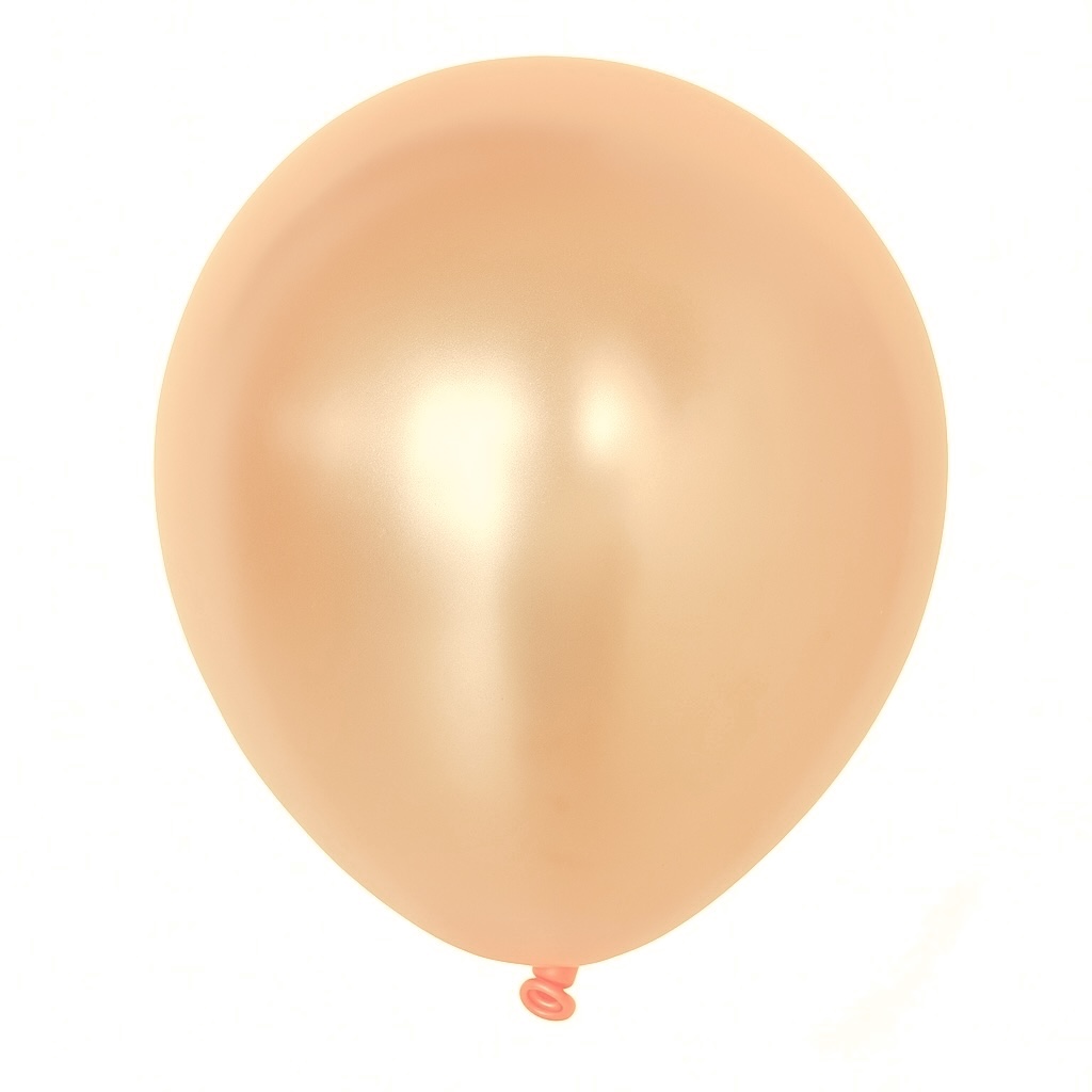 100ct, 12in, Pearl Light Orange Latex Balloons