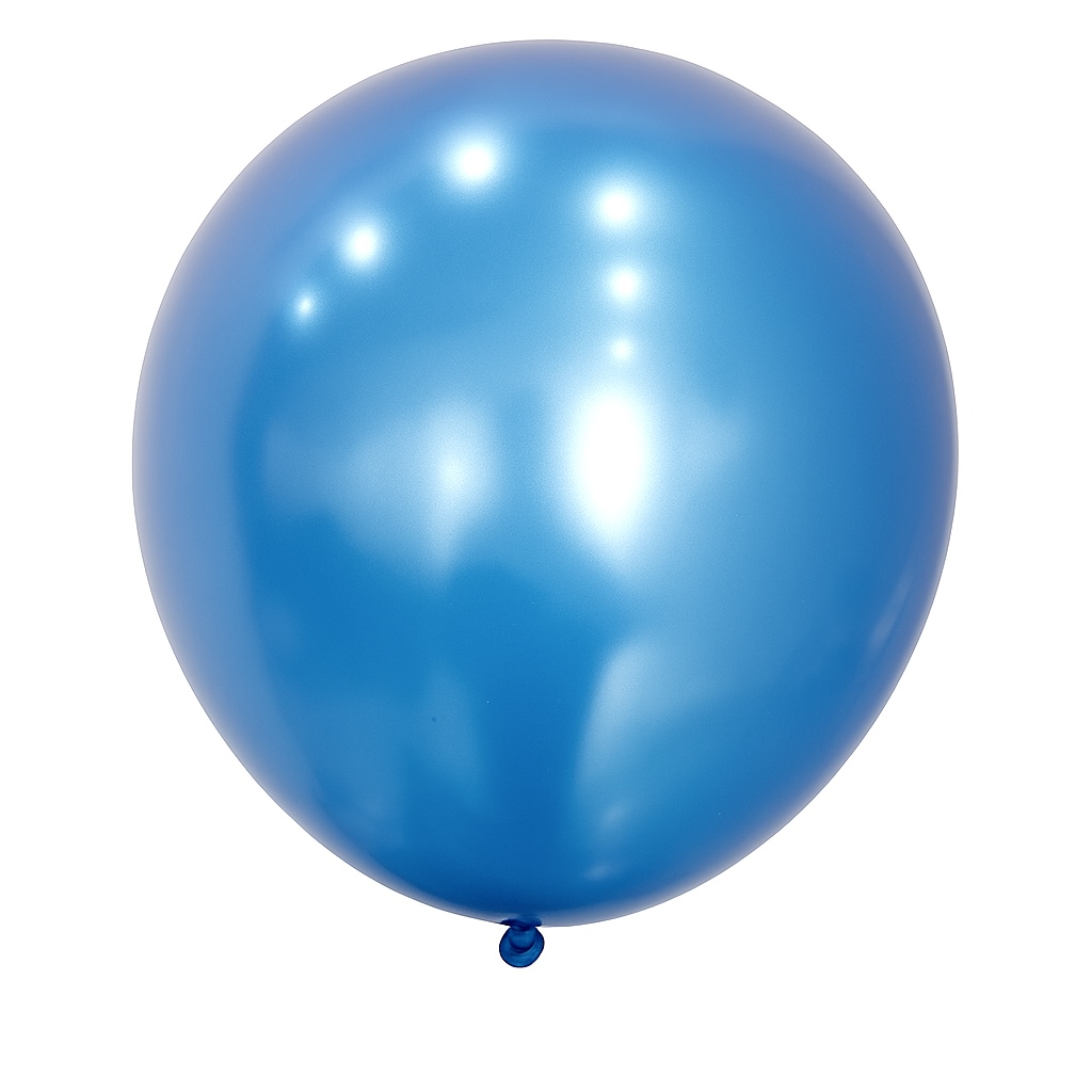 100ct, 12in, Pearl Blue Latex Balloons