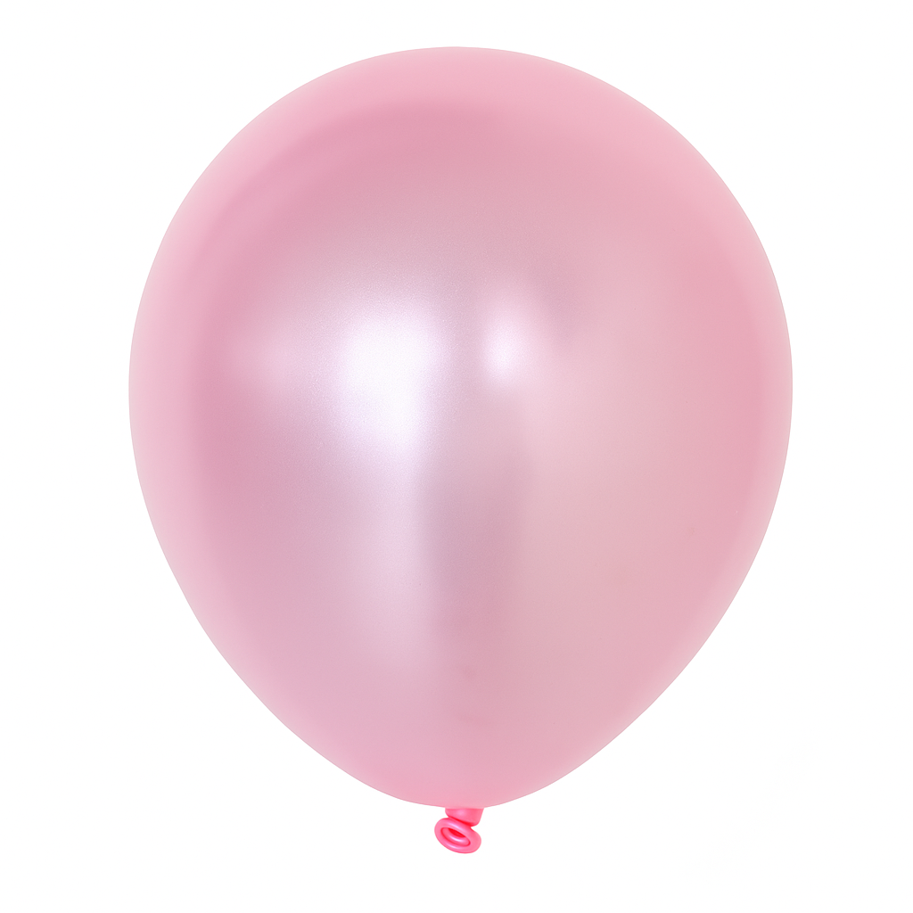 100ct, 12in, Pearl Light Pink Latex Balloons