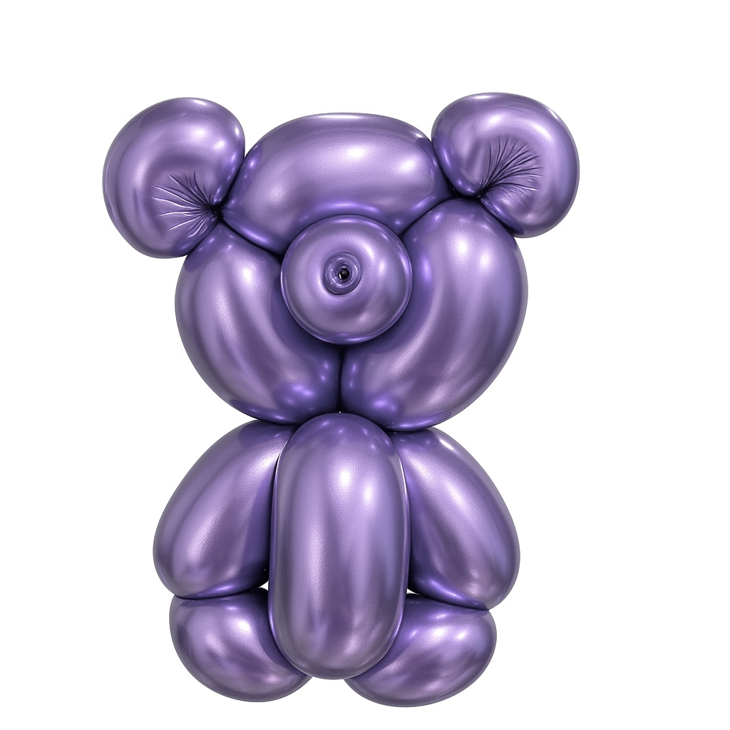 100ct, 260, Metallic Purple Twisting Latex Balloons