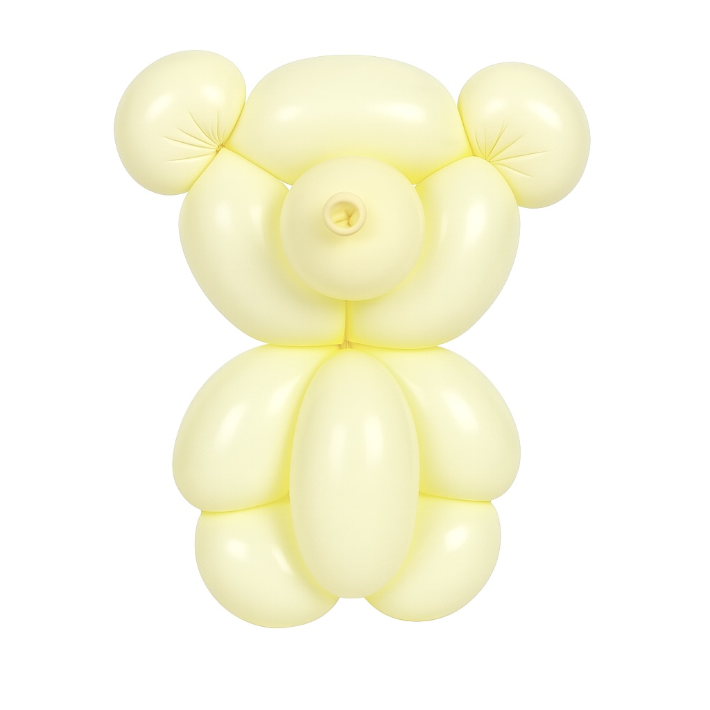 100ct, 260, Pastel Yellow Twisting Latex Balloons