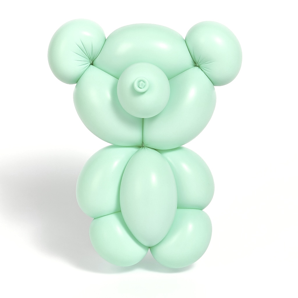 100ct, 260, Pastel Green Twisting Latex Balloons