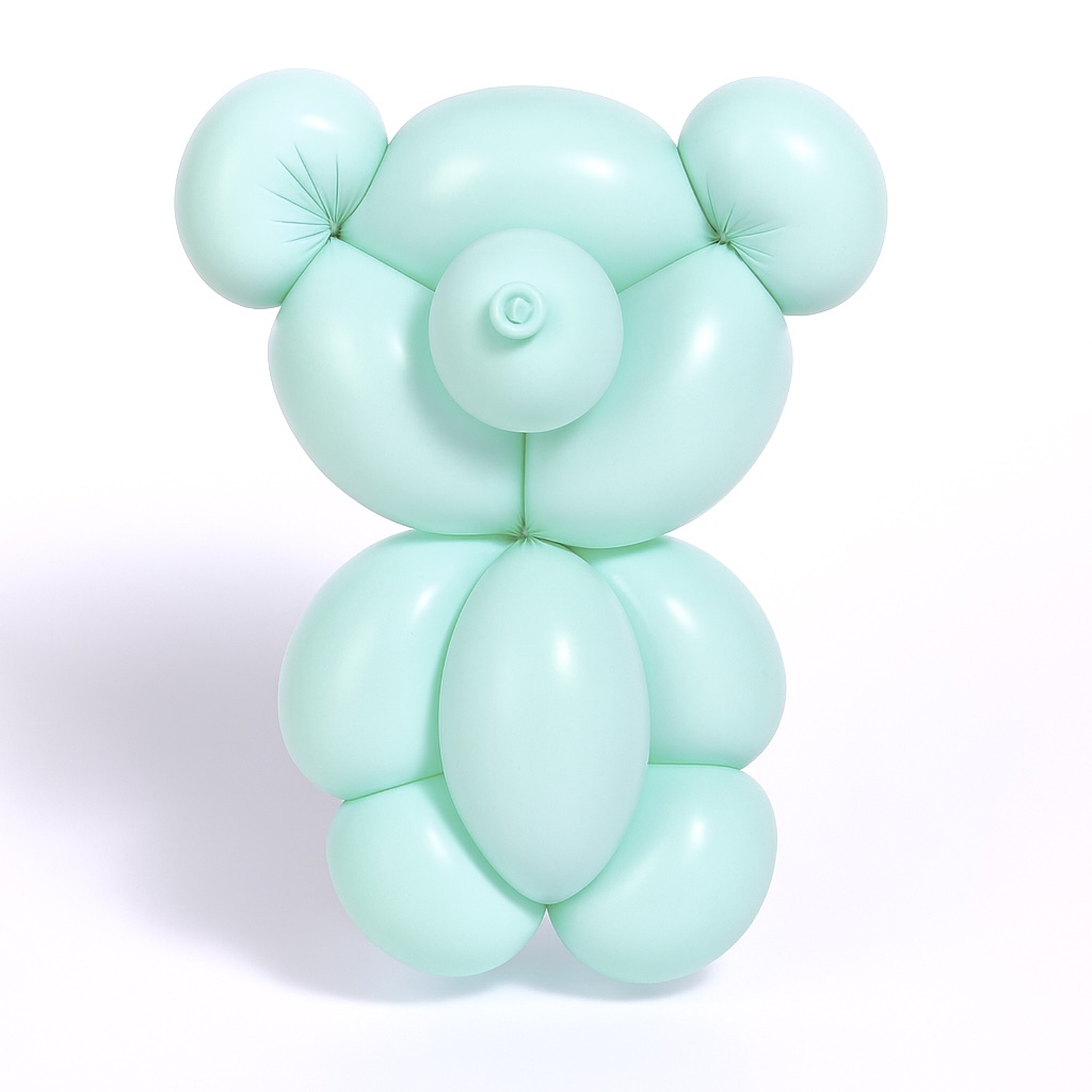 100ct, 260, Pastel Tiffany Blue Twisting Latex Balloons