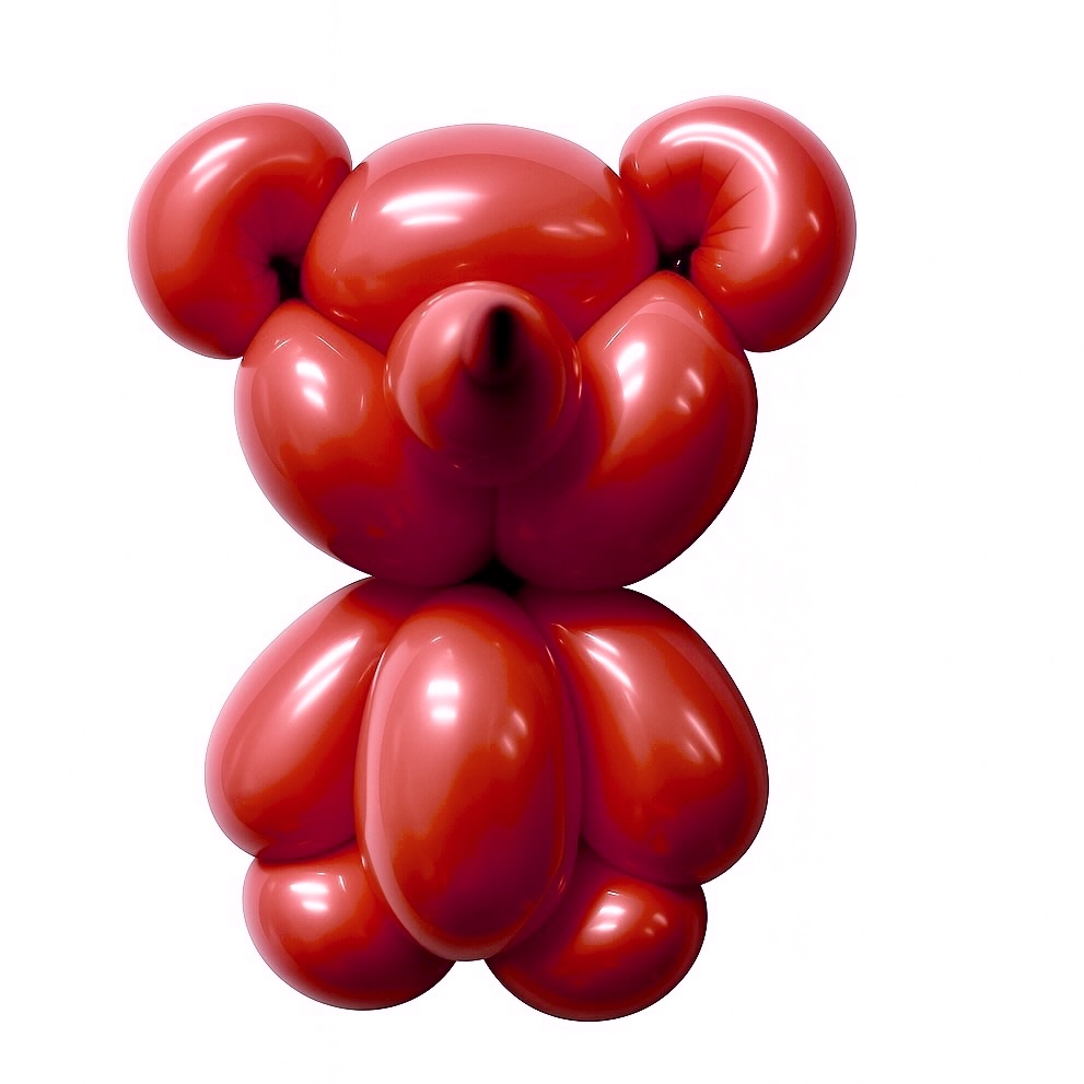 100ct, 260, Matte Pomegranate Red Twisting Latex Balloons