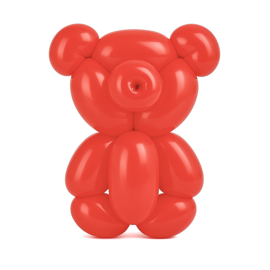 100ct, 260, Matte Red Twisting Latex Balloons