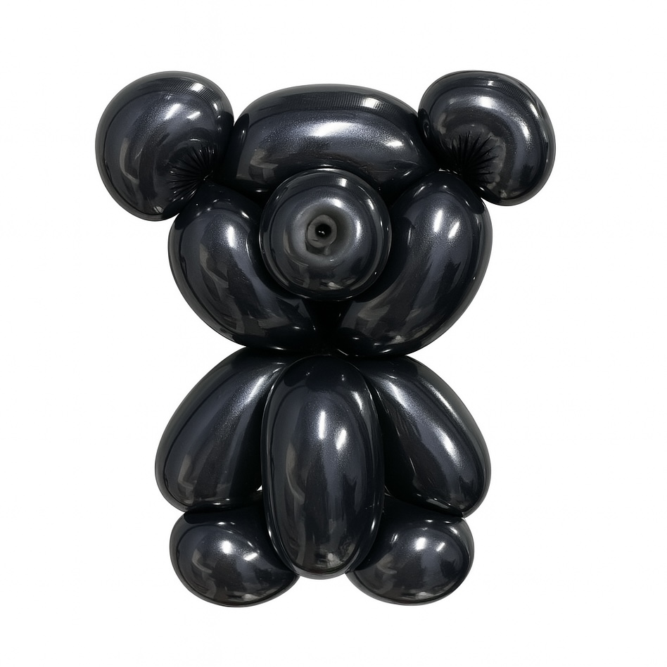 100ct, 260, Matte Black Twisting Latex Balloons