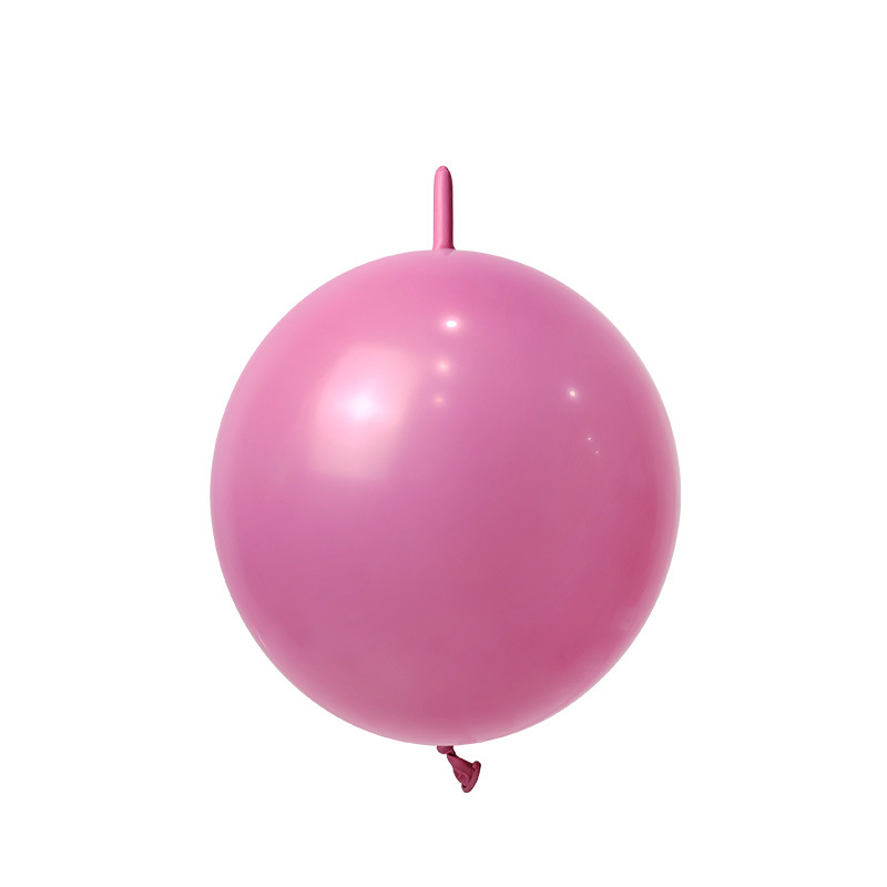 100ct, 12in, Pastel Rose Linking Latex Balloons