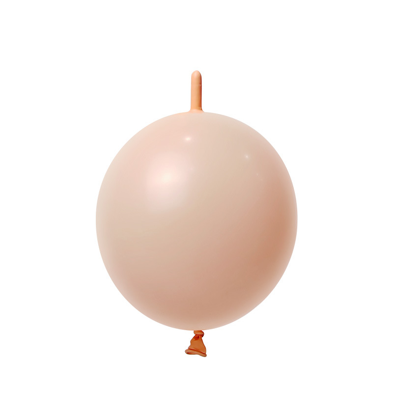 100ct, 12in, Pastel Yellow Linking Latex Balloons